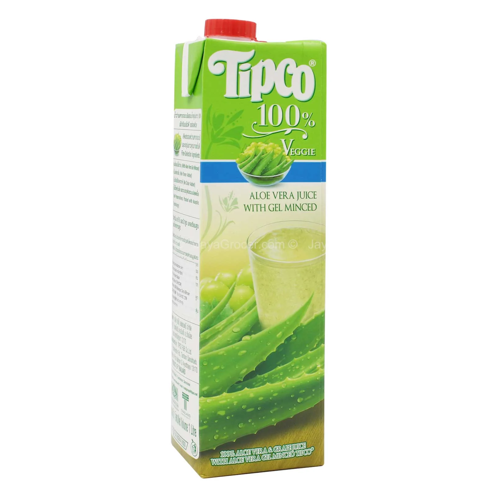 Tipco Aloe Vera Juice With Gel Minced |1 L
